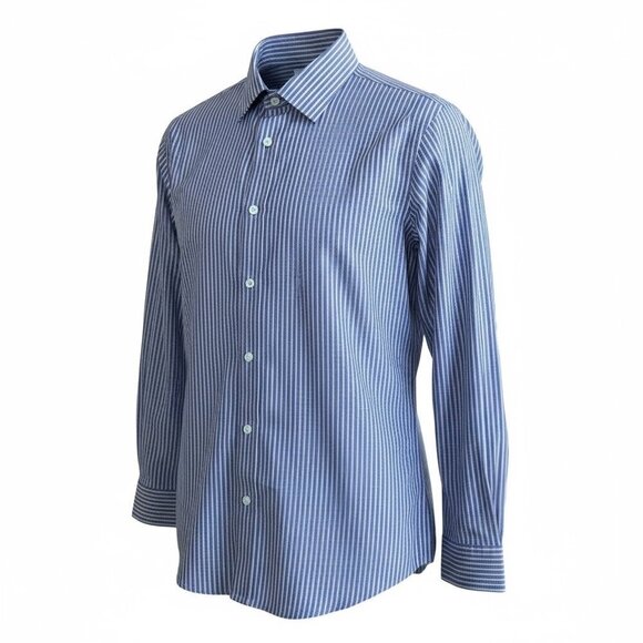 Lucky Brand Other - Lucky Brand Men's Purple Plaid Long Sleeve Button Front Casual Shirt Size 16